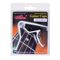 Full Metal Guitar Capo with Grips White #2