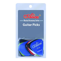 12 Assorted Matte Colour ABS Guitar Picks 0.96 mm #2