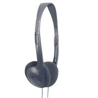 Black Altai Computer Headphones 0.8m Lead