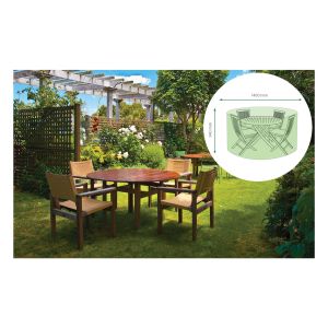 St Helens Water Resistant Small Round Patio Set Cover