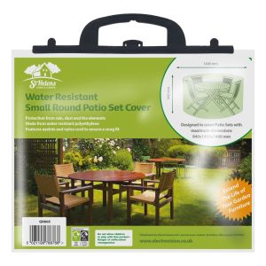 St Helens Water Resistant Small Round Patio Set Cover #3