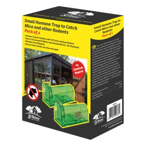 St Helens Small Humane Trap to Catch Mice and other Rodents. Pack of 2 #2