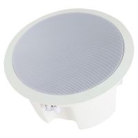 5.25 in 2 Way Moisture Resistant Dual Cone Ceiling Speaker 30W 100V