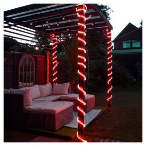 Static LED Rope Light 45m Red #3
