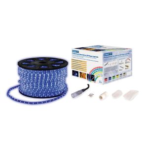 Static LED Rope Light 45m Blue