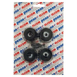 4x 43mm Rubber Feet with Fixing Screws #2