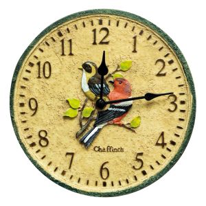 St Helens Chaffinch Design Outdoor Clock