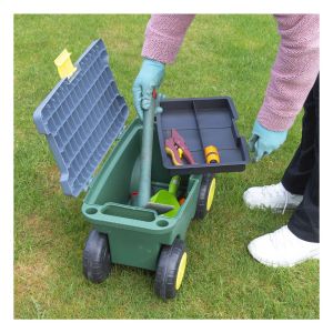 St Helens Garden Tool Trolley and Seat #3