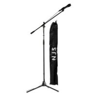 NJS Professional Microphone and Stand Kit with Carry Bag