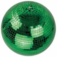 FXLab Coloured Mirror Ball. Green 300mm