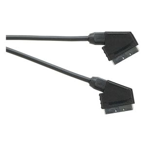 Scart Plug to Scart Plug TV &amp; Video Lead All Pins Connected 3m