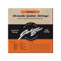 Bronze Acoustic Guitar Strings. Custom Light Gauge