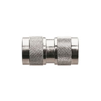 Nickel N Type Double Ended Male Coupler