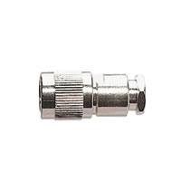 Nickel TNC Male Plug for RG58 Cable