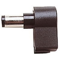 Angled 2.1mm Centre Hole 10mm Shaft 5.5mm Outer DC Power Plug