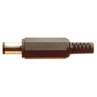 0.7mm Centre Hole 10mm Shaft 2.35mm Outer DC Power Plug