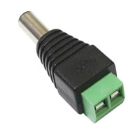 DC 2.1mm Plug with Screw Terminal Connector #2