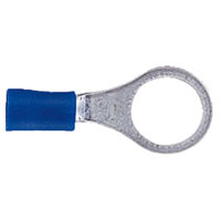 Blue 10mm Ring Crimp Terminal