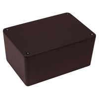 Black MB7 Shatterproof ABS Project Box. 83x120x177mm