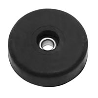 4x 38mm Rubber Feet with Fixing Screws