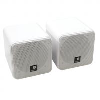 White 4 inch 8Ohms 80W Full Range Mini Box Speaker