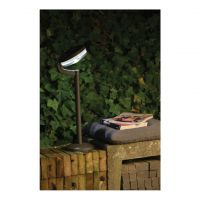 Luxform Lighting Montana Solar Post Light in Black #3