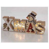 Wooden Xmas Display. Battery Powered #2