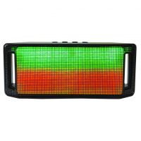 Portable Bluetooth Speaker with Flashing LED Lights