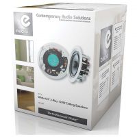 White 6.5 inch 8Ohms 120W 2 Way Ceiling Speakers #3