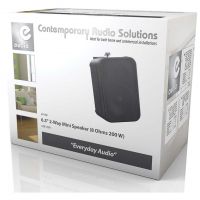 eAudio Black 6.5 inch. 3 Way Mini Box Speakers 8Ohm 200W #2
