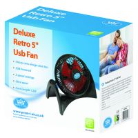 Prem I Air. Deluxe Retro 5 inch USB Desk Fan #2