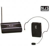 New Jersey Sound 174.5 MHz VHF Head Band Radio Microphone