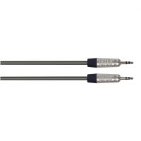 NJS Pro Audio Lead 3.5mm Stereo Jack to Jack Plug Lead 1.5M #2