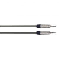 NJS Pro Audio Lead 3.5mm Stereo Jack to Jack Plug Lead 1.5M #2