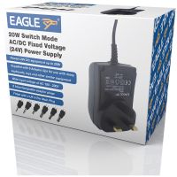 24V DC 750mA Regulated Switch Mode Power Supply 18W #3