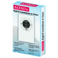Large Display White Digital Countdown Timer with Magnet #2