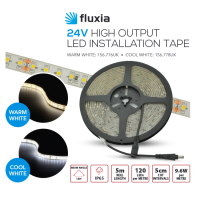 Fluxia 24v High Output Led Tape 5.0m Reel. Warm White