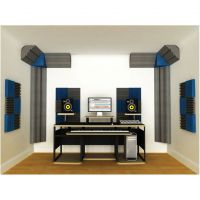 Grey 30x30x30cm Acoustic Corner Cube (Pack of 2) #2