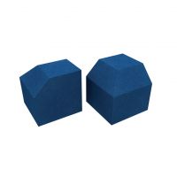 Blue 30x30x30cm Acoustic Corner Cube (Pack of 2)