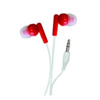 SoundLab 20mW Red In Ear Stereo Earphones
