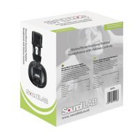 Stereo Mono Padded Headphones with Volume Controls #4
