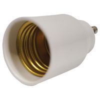 Ceramic Lamp Holder Adaptor GU10 to E27