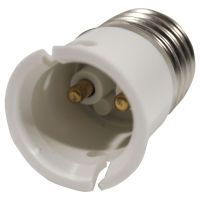 Ceramic Lamp Holder Adaptor E27 to B22