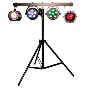 FXLAB 4 LED Lighting Effects Stand Kit #1