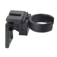 Black Plastic 25mm Wall Mount Microphone Holder