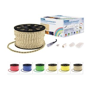 Ice White 90m Static LED Rope Light