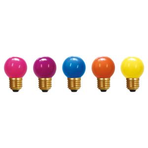 Girard Sudron Coloured Golfball Kit x5 LED 1w E27