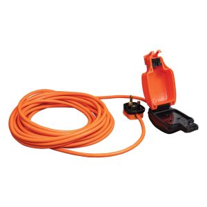 Eagle IP54 1 Gang Outdoor Lead. 10M