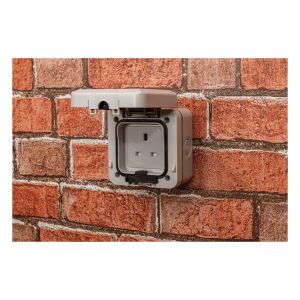 Eagle IP66 13A 1 Gang Unswitched Outdoor Socket #4