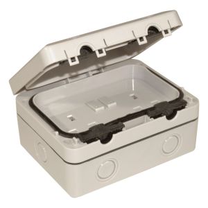 Eagle IP66 13A 2 Gang Switched Outdoor Socket